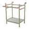 Kingston Brass VPB2216307 22-Inch Console Sink Base with Glass Shelf, Brushed Brass VPB2216307 - alternate 1